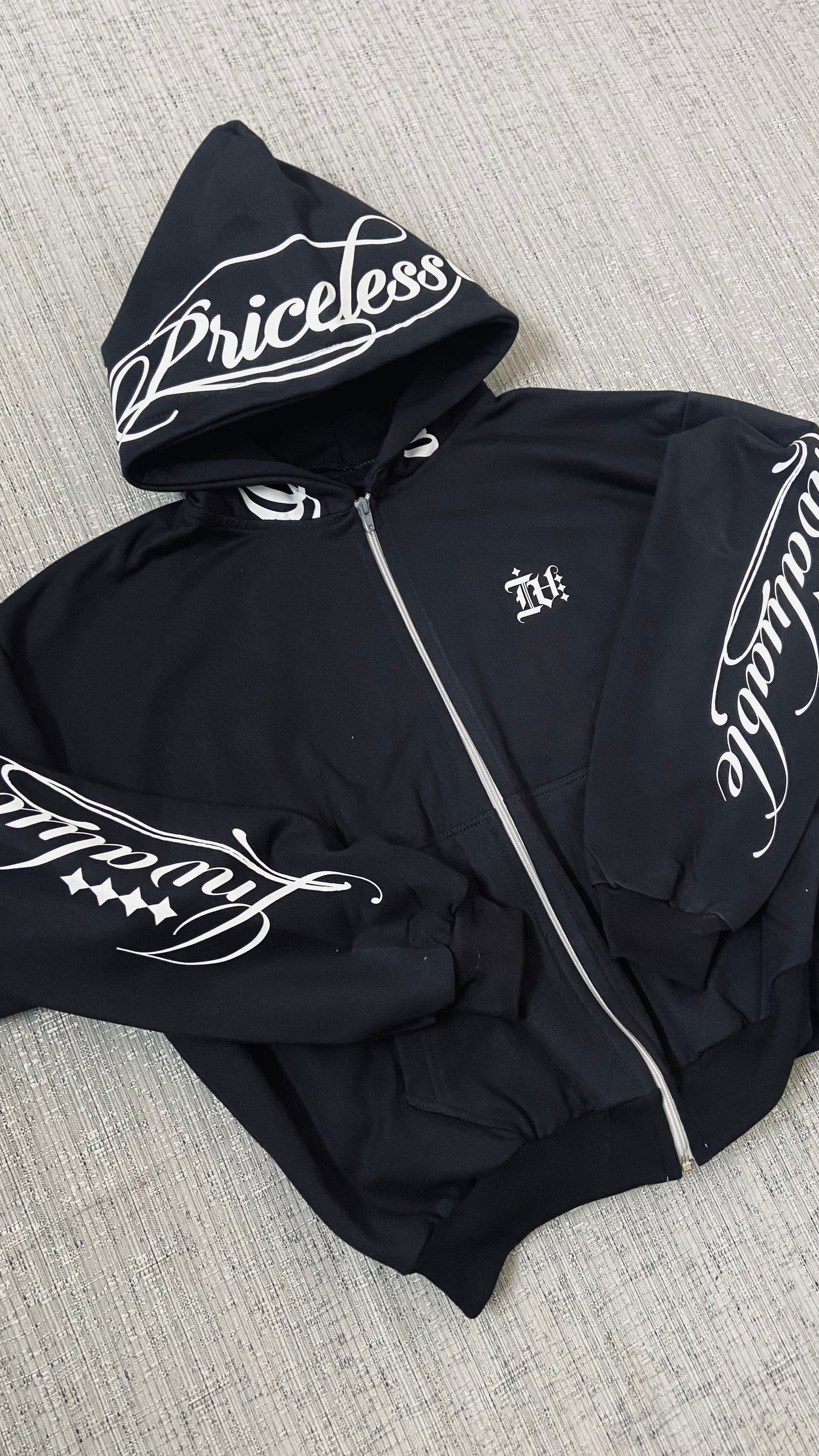 POLERON ZIPPER FULL LETTERS