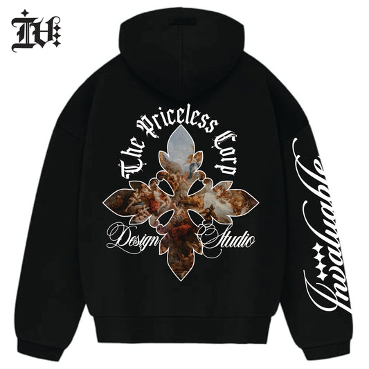 HOODIE NEGRO THE PRICELESS CORP