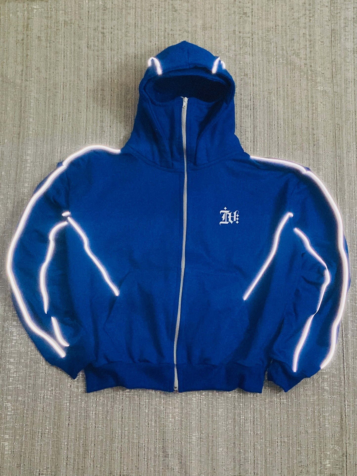 ZIPPER 99 DOBLE GORRO REFLEX BLUE