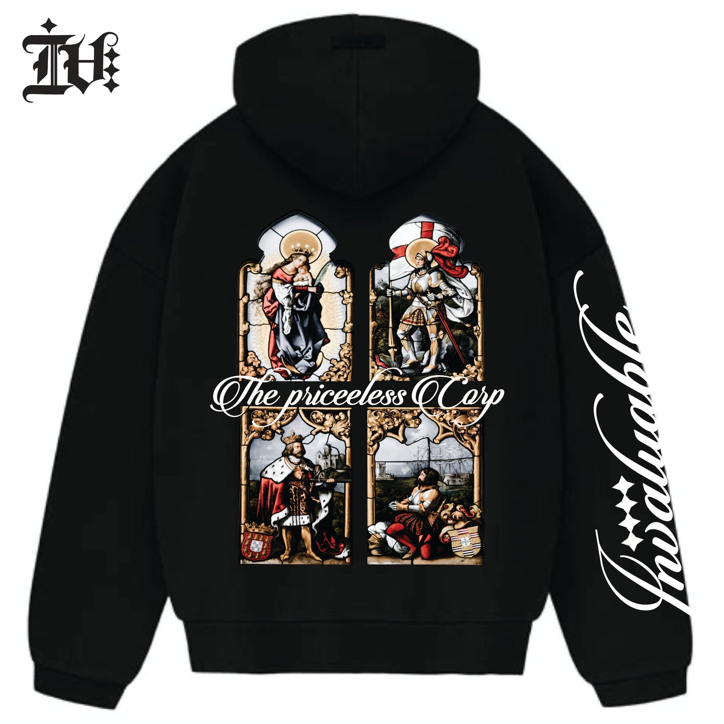 HOODIE NEGRO MOSAICOS